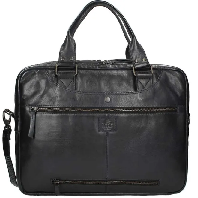 Outlet Bear Design Cow Lavato Laptoptas black