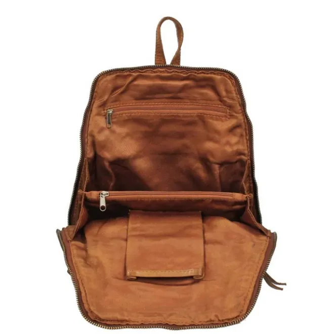 Sale Bear Design Cow Lavato Rugzak cognac