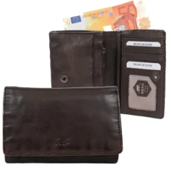 Best Bear Design Cow Lavato Wallet brown