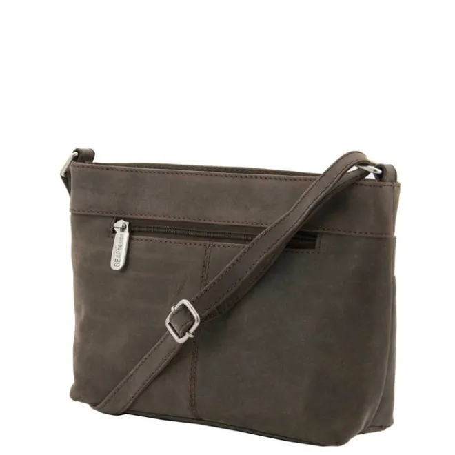 Outlet Bear Design Dark Nature Schoudertas Multi Rits brown
