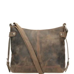 Sale Bear Design Dark Nature Schoudertas brown