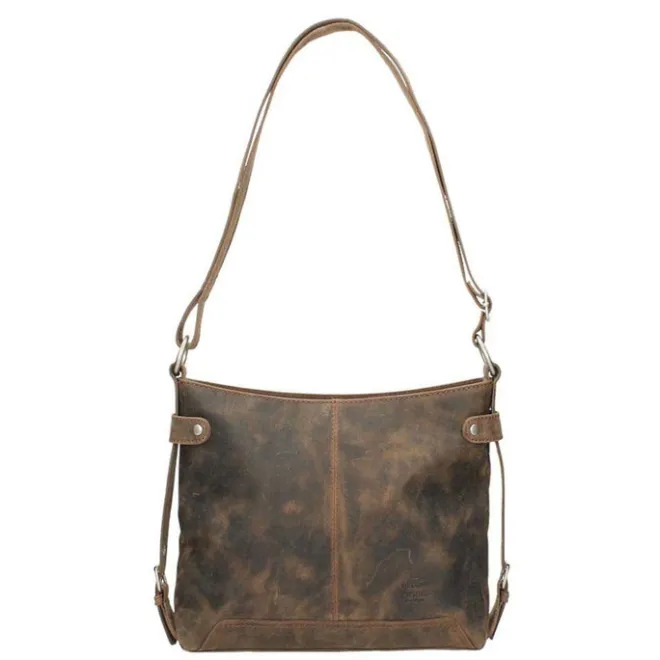 Sale Bear Design Dark Nature Schoudertas brown