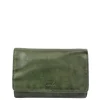 Sale Bear Design Flappie Portemonnee green