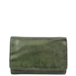 Sale Bear Design Flappie Portemonnee green