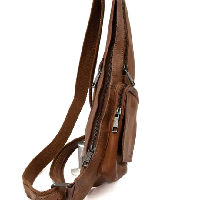 Clearance Bear Design Han Crossbody cognac