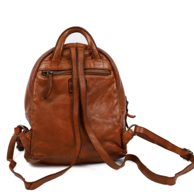 Online Bear Design Kim Backpack cognac