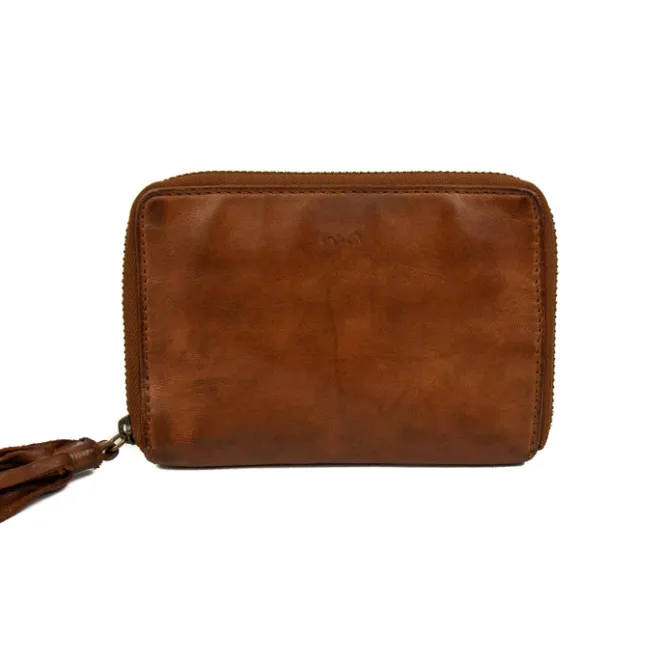 Online Bear Design Marijn Portemonnee cognac