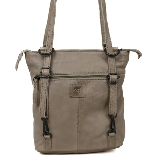 Online Bear Design Sandy Shoulder / Backpack silver mink