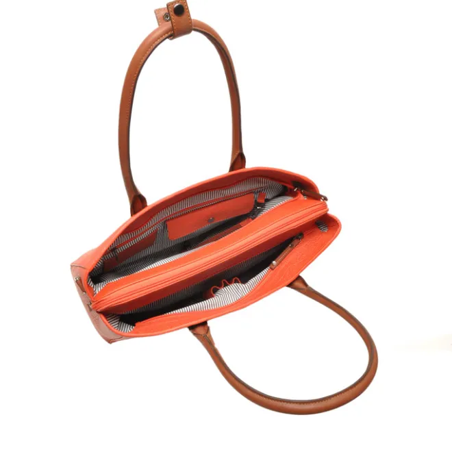 Online Berba Chamonix Business Bag 15.6" mandarin