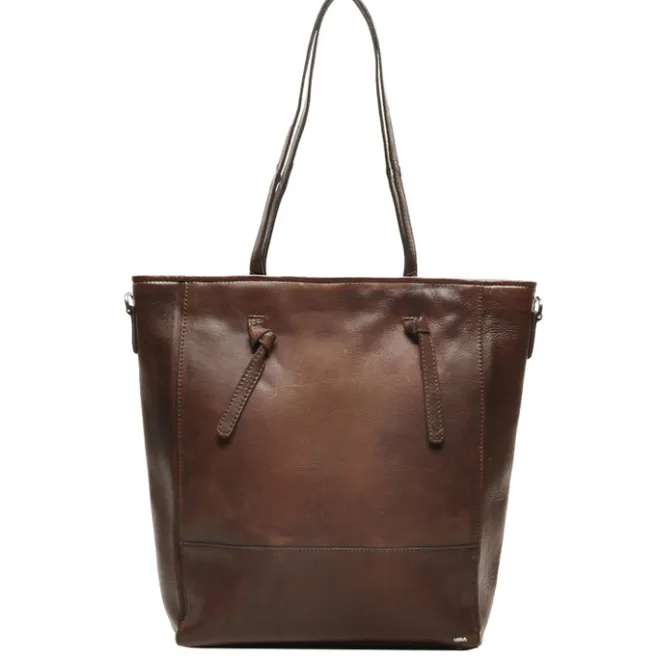 Online Berba Lucca Shopper chocolate