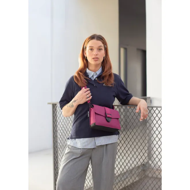 Discount Bold Banana Crossbody M magenta-magenta