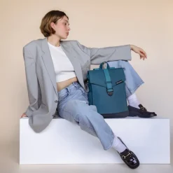 Bold Banana Envelope Backpack power petrol