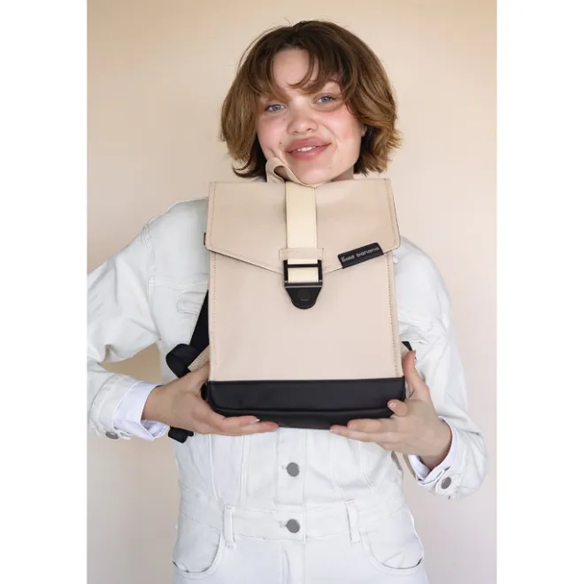 Discount Bold Banana Envelope Mini Backpack natural nude