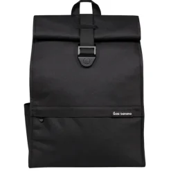 Outlet Bold Banana Roll Top Backpack big black