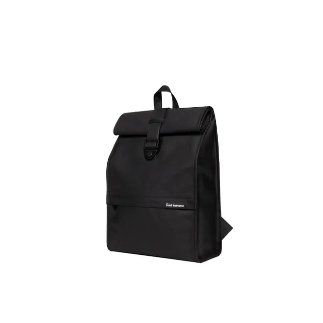 Outlet Bold Banana Roll Top Backpack big black