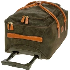 New Bric's Life Holdall Reistas met Wielen 55 olive