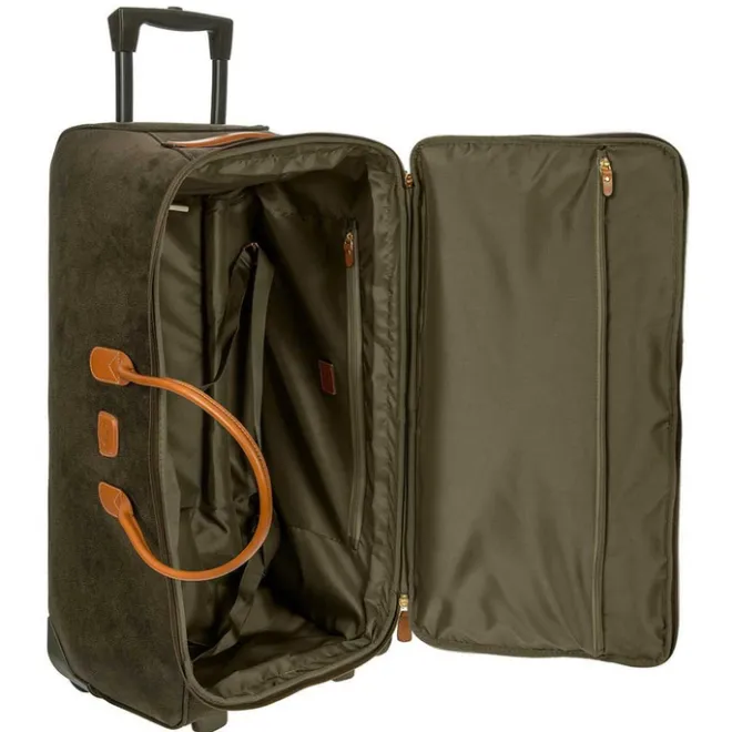 Clearance Bric's Life Holdall Reistas met Wielen 70 olive