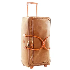 Discount Bric's Life Holdall Wheeled Duffle 70 camel