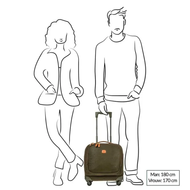 Bric's Life Pilot Case olive