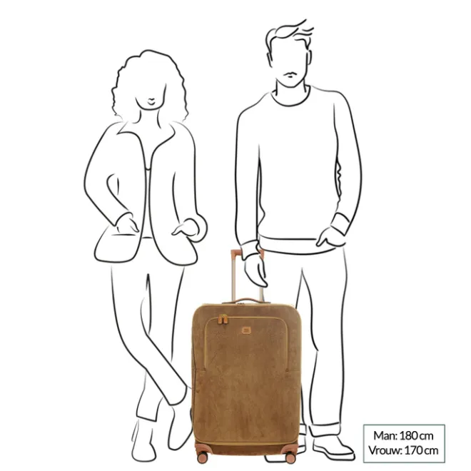 Outlet Bric's Life Trolley M camel