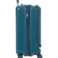 Hot Bric's Positano Cabin Trolley 55 with Pocket sea green