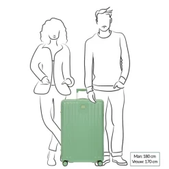 New Bric's Positano Trolley 78 sage green