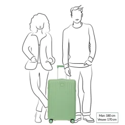 Discount Bric's Positano Trolley 69 sage green