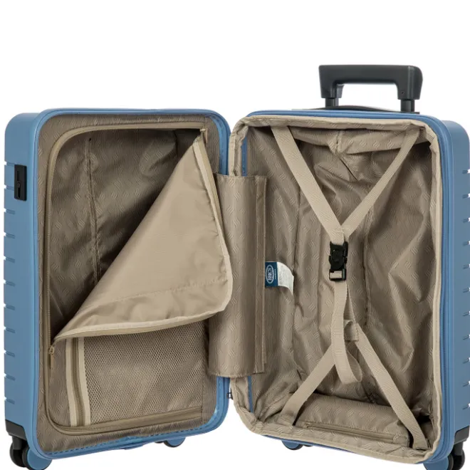 Online Bric's Ulisse Trolley 55 grey blue