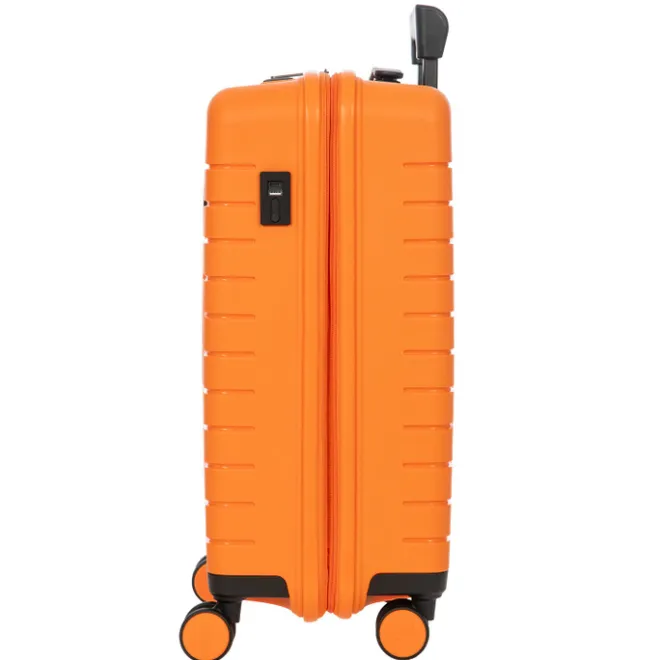 New Bric's Ulisse Trolley Expandable 55 orange