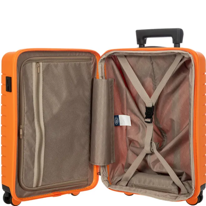 New Bric's Ulisse Trolley Expandable 55 orange