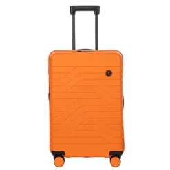 New Bric's Ulisse Trolley Expandable Medium 65 orange