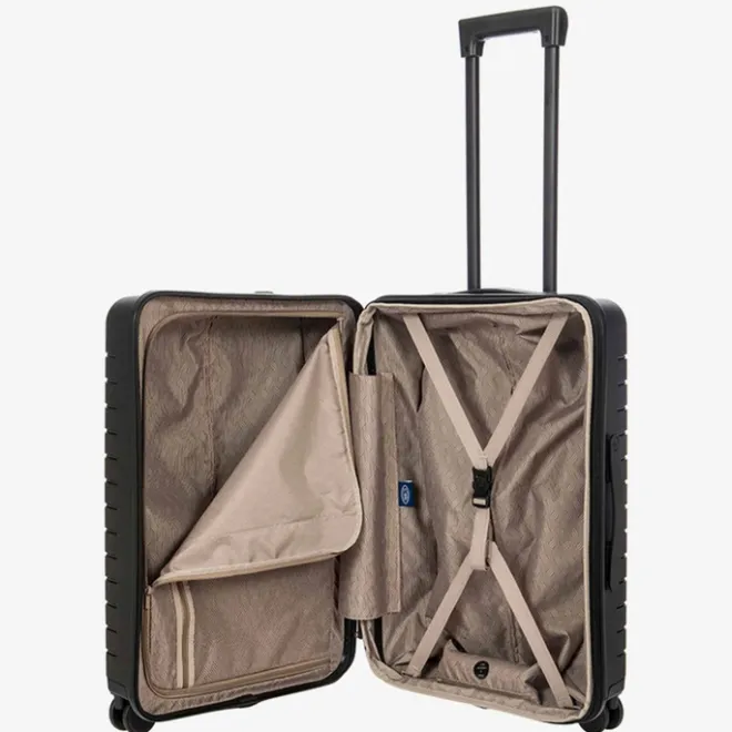 Online Bric's Ulisse Trolley Expandable Medium 65 black
