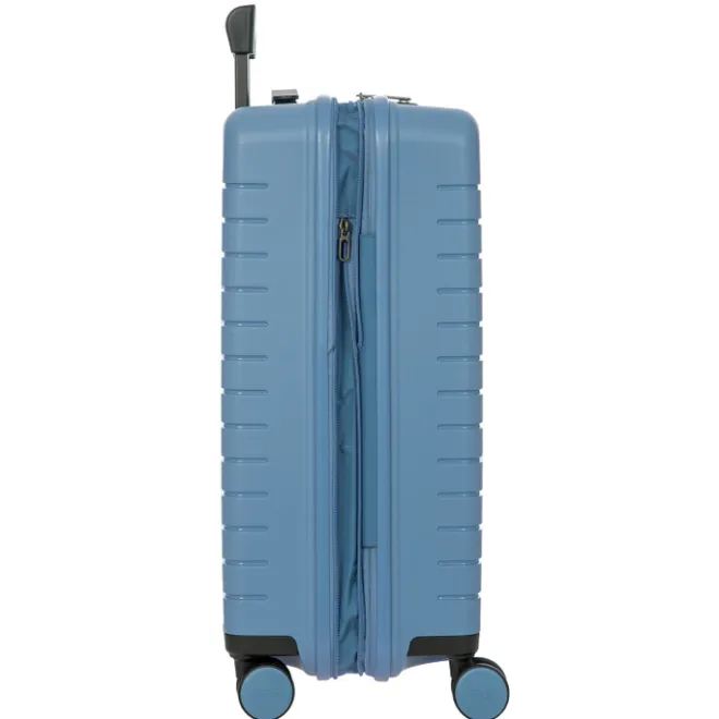 New Bric's Ulisse Trolley Expandable Medium 65 grey blue