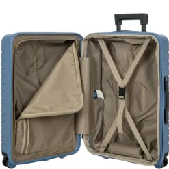 New Bric's Ulisse Trolley Expandable Medium 65 grey blue