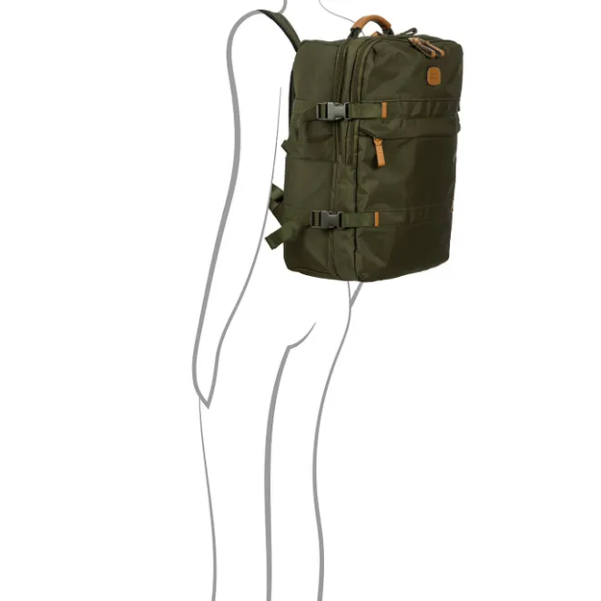 New Bric's X-Travel Backpack olive