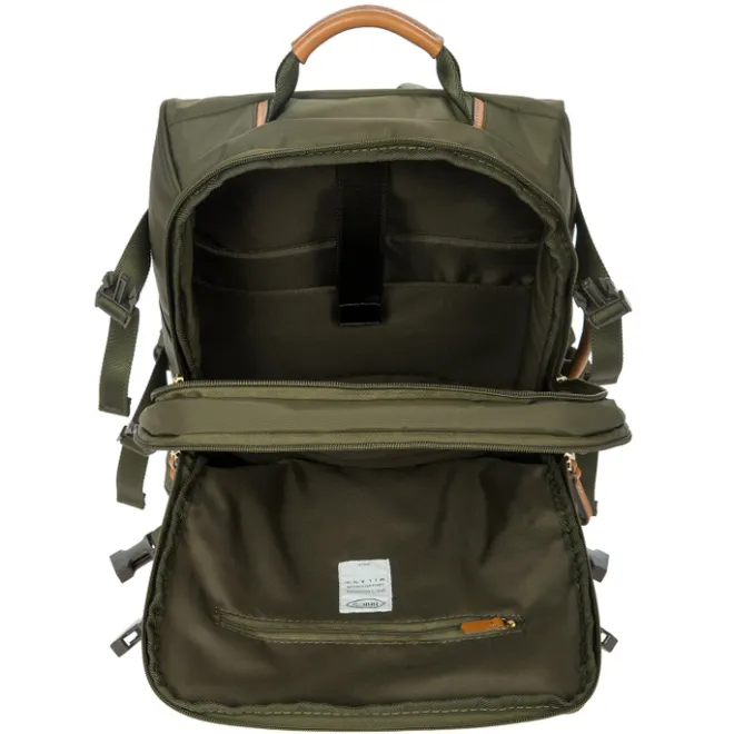 New Bric's X-Travel Backpack olive