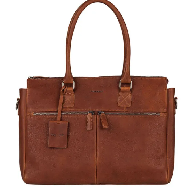 Burkely Antique Avery Laptopbag 15.6" cognac