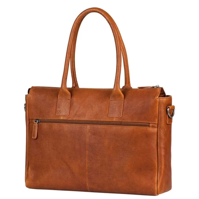 Burkely Antique Avery Laptopbag 15.6" cognac