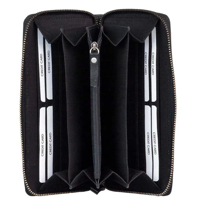 Clearance Burkely Antique Avery Wallet L black