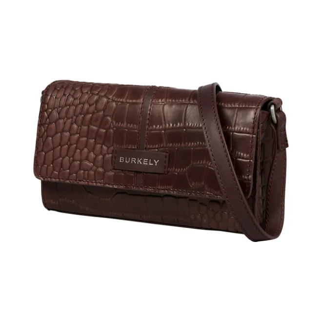 Clearance Burkely Cool Colbie Crossbody Flap brandy