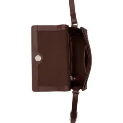 Clearance Burkely Cool Colbie Crossbody Flap brandy
