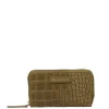 Best Burkely Cool Colbie Medium Zip Around Wallet olive