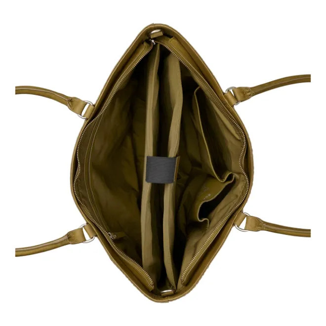 Online Burkely Cool Colbie Wide Tote 15.6" olive
