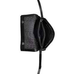 Burkely Creased Crystel Satchel Bag black
