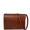 Hot Burkely Fine Florence Crossbody Zip Bag chestnut