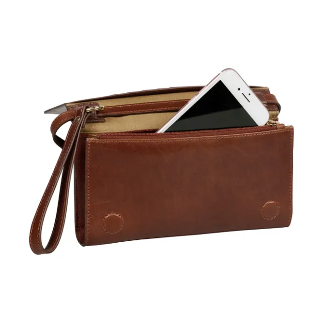 Outlet Burkely Fine Florence Phonebag chestnut