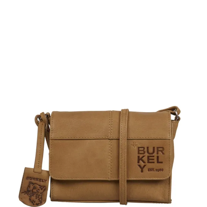 Clearance Burkely Rogue Robyn Crossbody Flap cool cognac