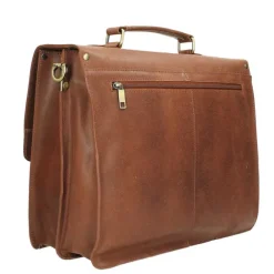 Best Burkely Scott Vintage Briefcase 2 Compartment cognac