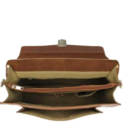 Best Burkely Scott Vintage Briefcase 2 Compartment cognac