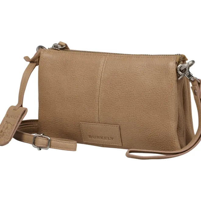 Outlet Burkely Soft Skylar Triple Pocket Zip cozy cognac